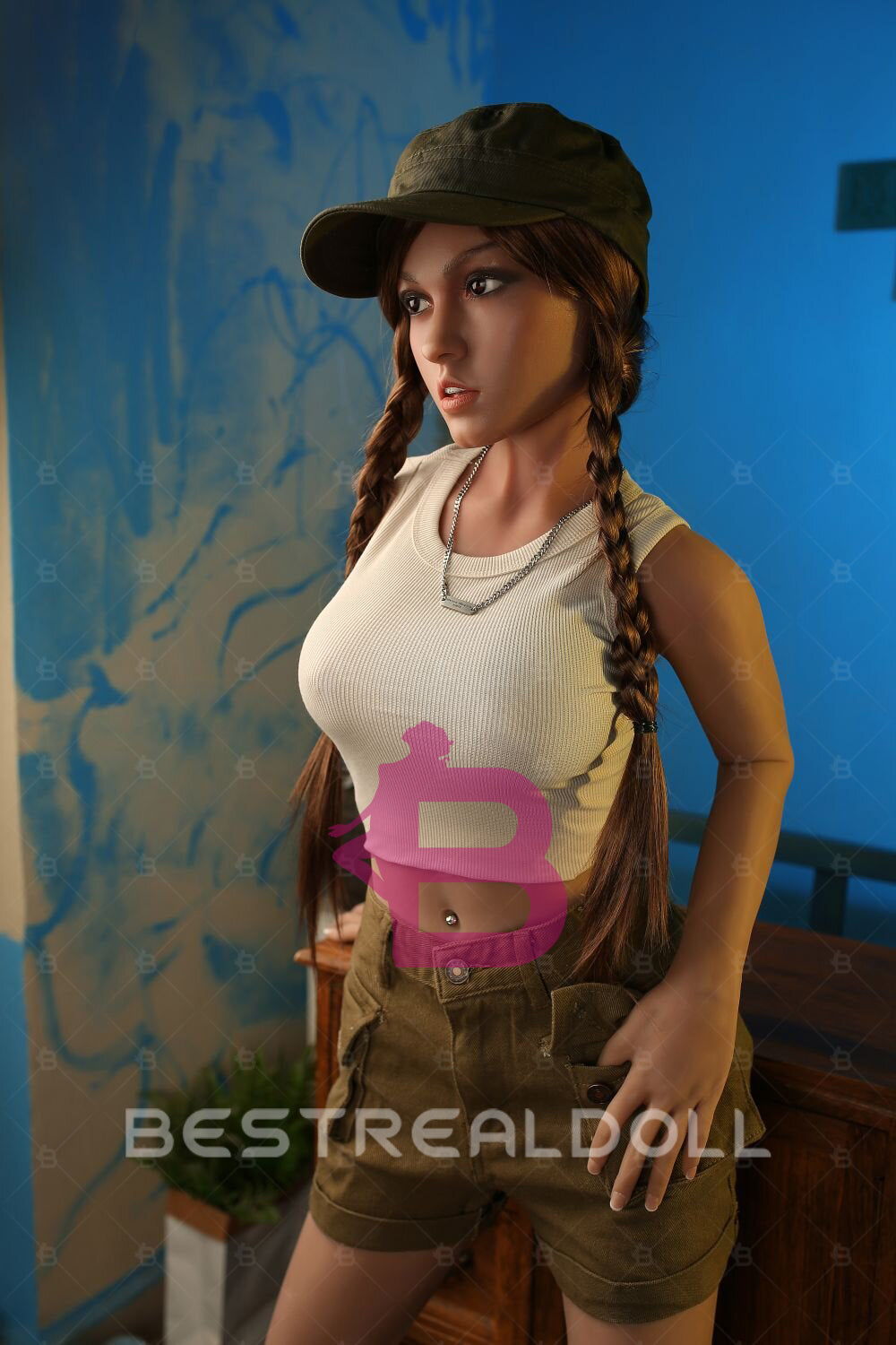 US Stock - Galaxy Mirae Plus C12 TPE Sex Doll Medium Boobs Tanned Skin Adult Love Doll