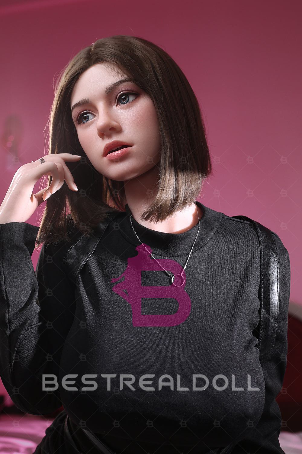 US Stock - Alinael 170cm M12 Soft Silicone ROS Head Sex Doll TPE or Silicone Body Oral Sex Adult Love Doll