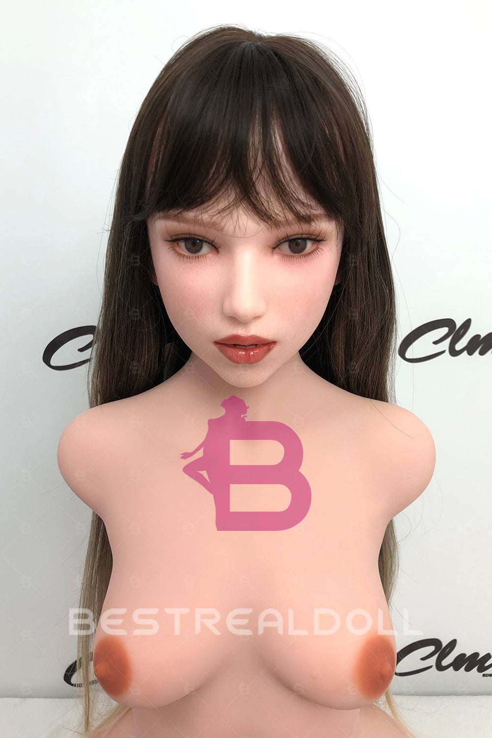 US Stock - Climax Morwenna #877 Silicone ROS Head Sex Doll Torso TPE Body Movable Jaw Torso Doll