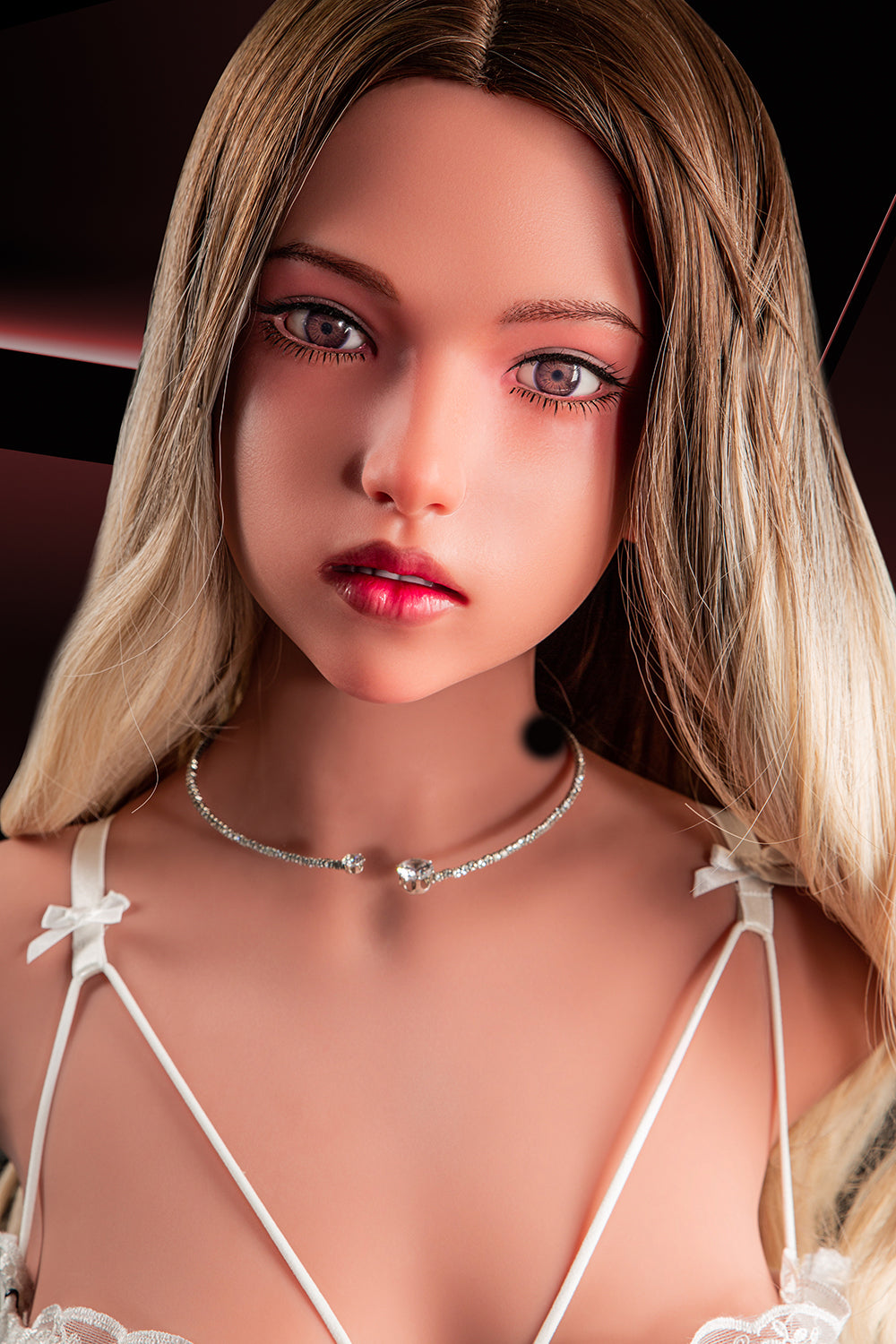 US Stock - Climax Morwenna #877 Silicone ROS Head Sex Doll Torso TPE Body Movable Jaw Torso Doll