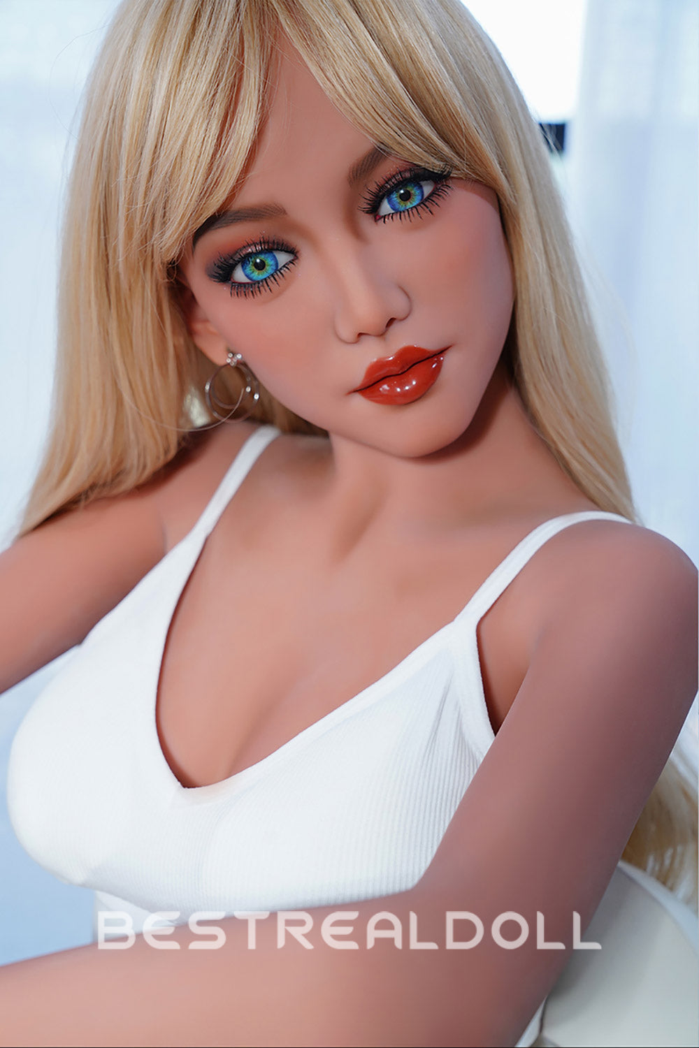 Lidia 156cm Small Boobs TPE Sex Doll B #K1 Realistic Adult Love Doll