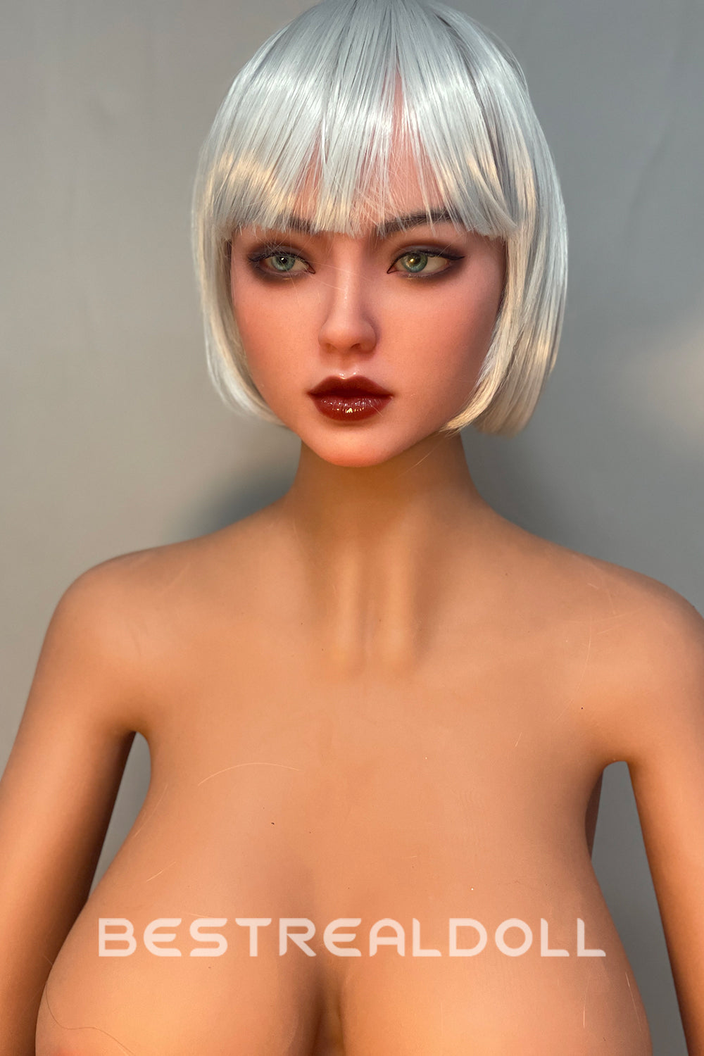RIDMII Danica Unique Design 161cm #468 Realistic BBW Sex Doll Silicone Head Blowjob Adult Love Doll TPE Body