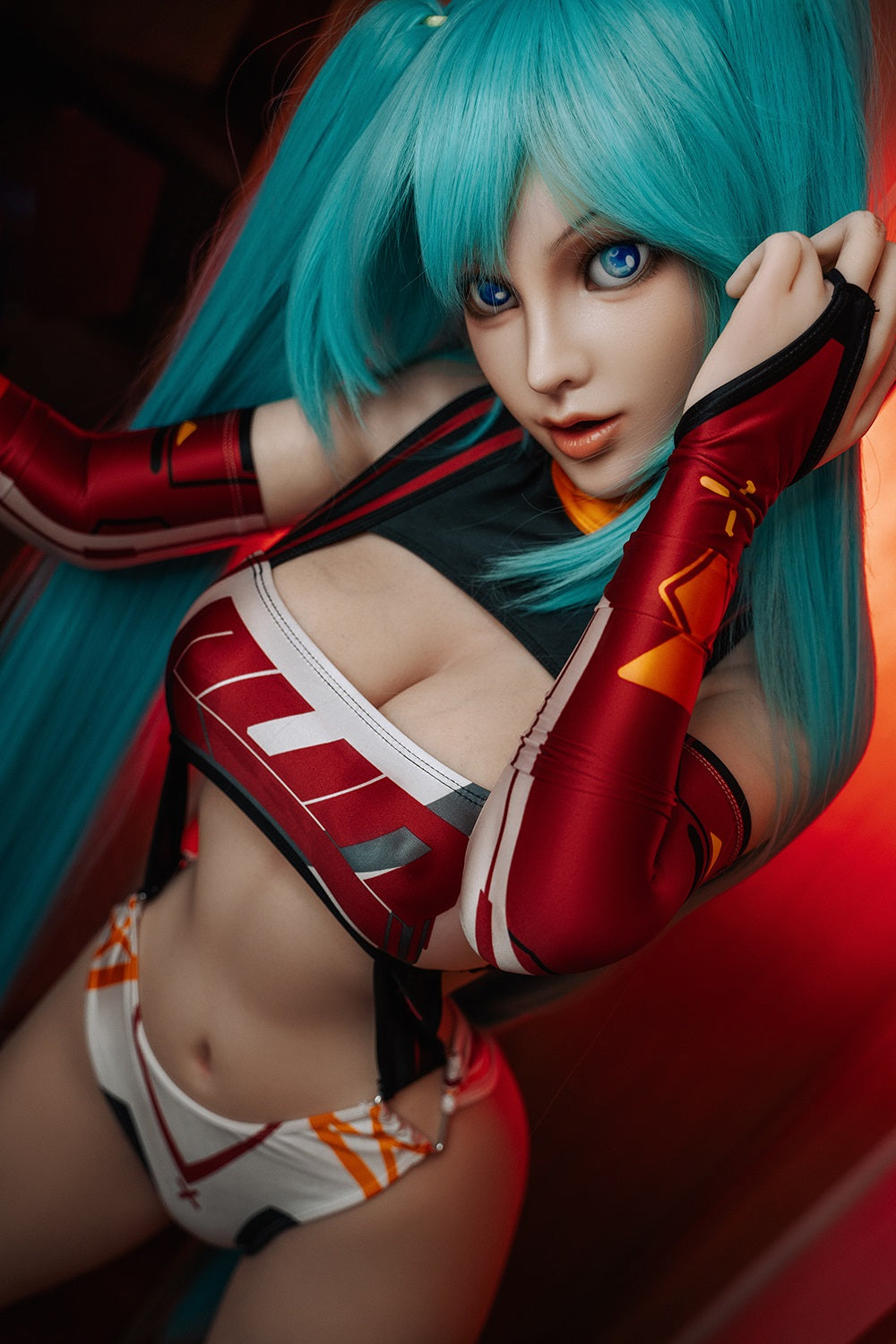 Sibylla 158cm #542 Full Silicone ROS Head Love Doll Realistic Big Boobs Movable Jaw Adult Oral Sex Doll