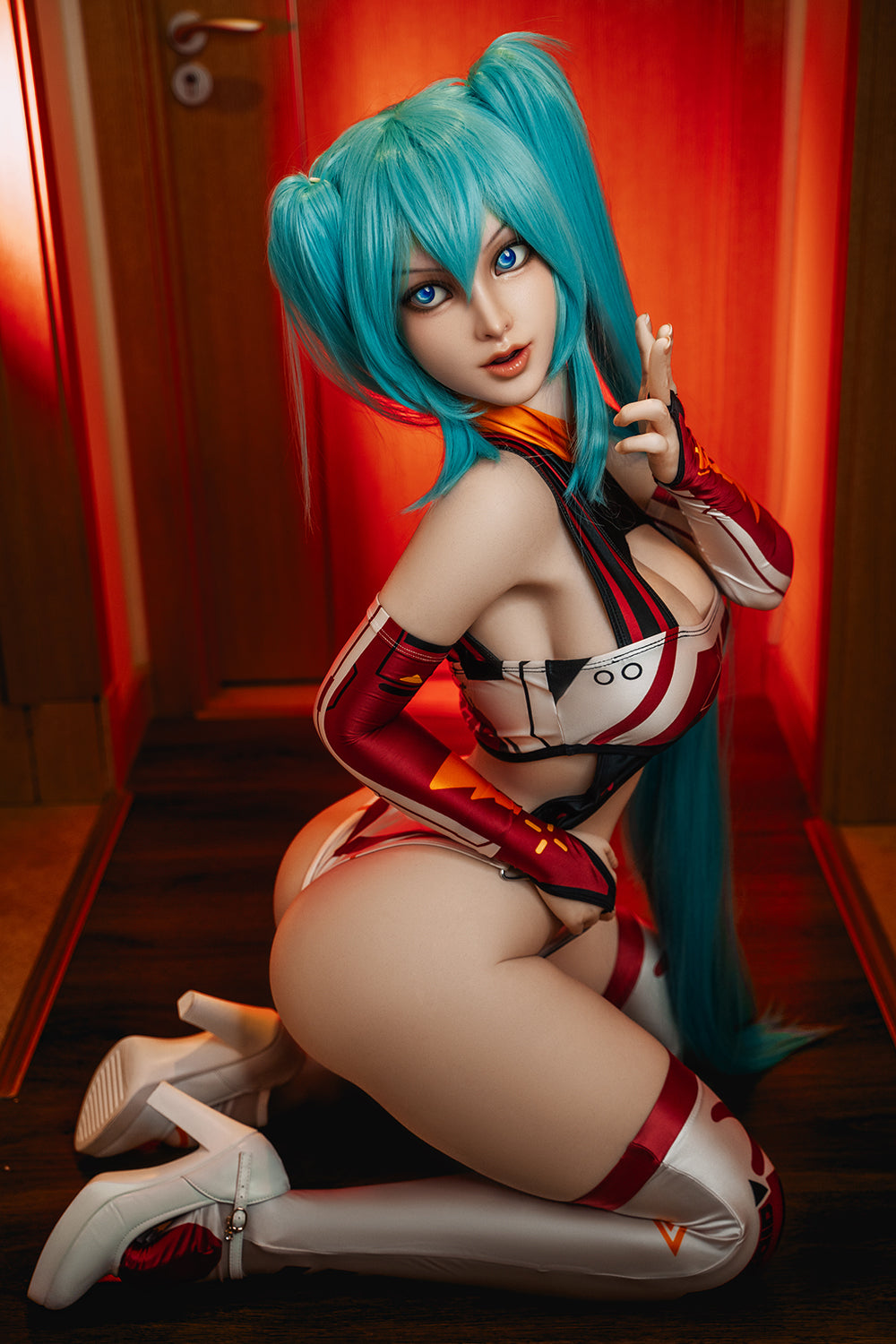 Sibylla 158cm #542 Full Silicone ROS Head Love Doll Realistic Big Boobs Movable Jaw Adult Oral Sex Doll
