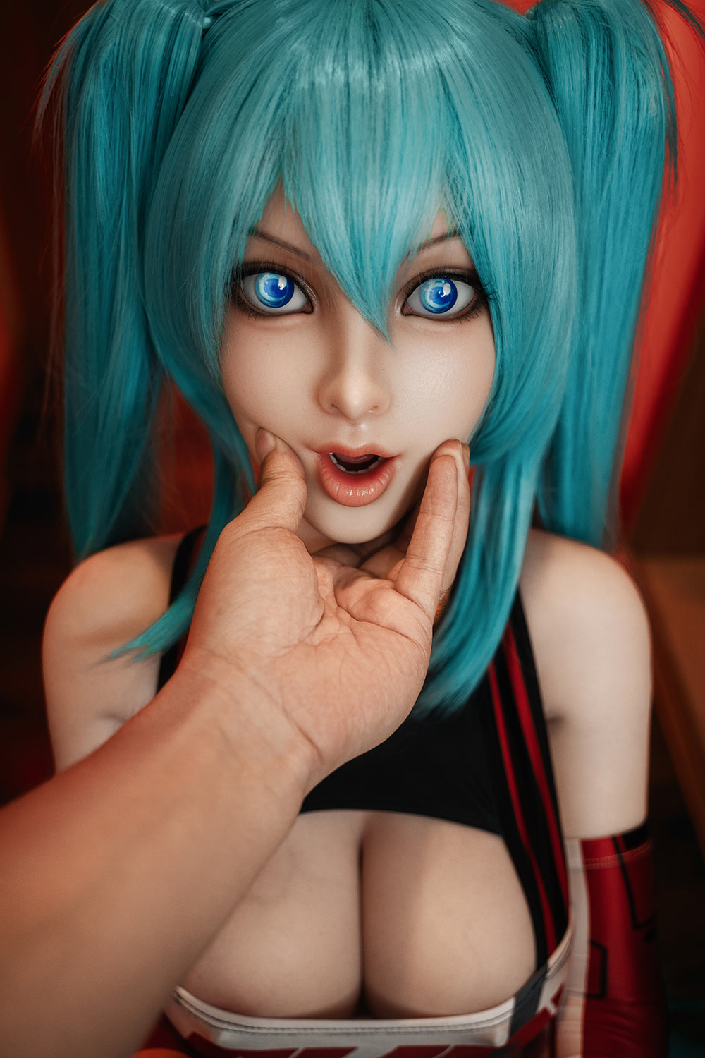 Sibylla 158cm #542 Full Silicone ROS Head Love Doll Realistic Big Boobs Movable Jaw Adult Oral Sex Doll