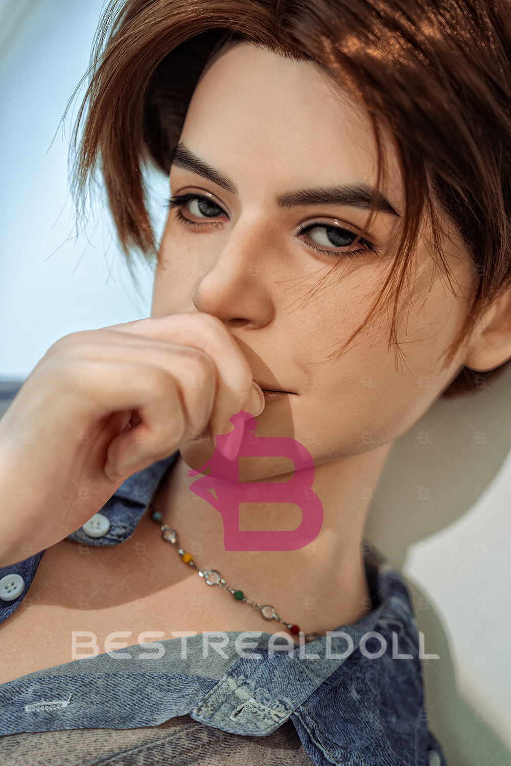 Caius Plus 160cm L-1 Full Silicone Male Sex Doll 18cm Automatic Dildo Function Silicone Adult Male Love Doll