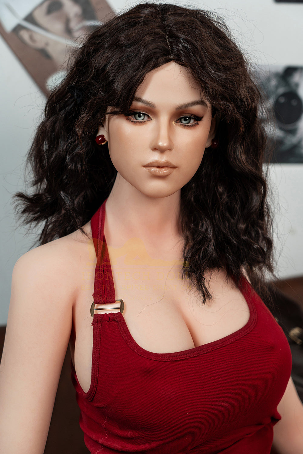 Irontechdoll Jordyn 166cm S38 Sexy Women Adult Love Doll Realistic Full Silicone Big Breasts Sex Doll