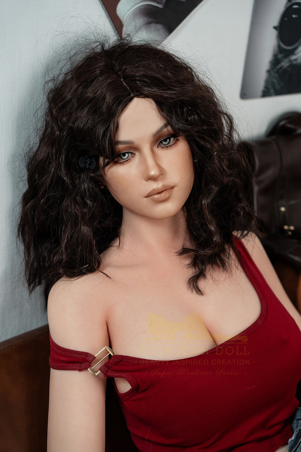Irontechdoll Jordyn 166cm S38 Sexy Women Adult Love Doll Realistic Full Silicone Big Breasts Sex Doll