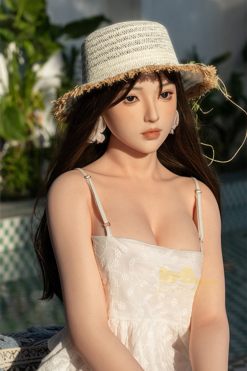 Irontechdoll Ainsley 166cm G2 Head Natural Color Silicone Adult Love Doll Full Silicone Sex Doll