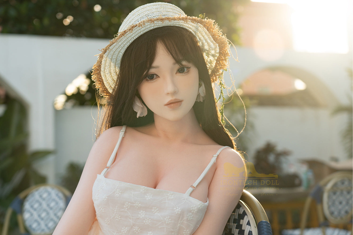 Irontechdoll Ainsley 166cm G2 Head Natural Color Silicone Adult Love Doll Full Silicone Sex Doll
