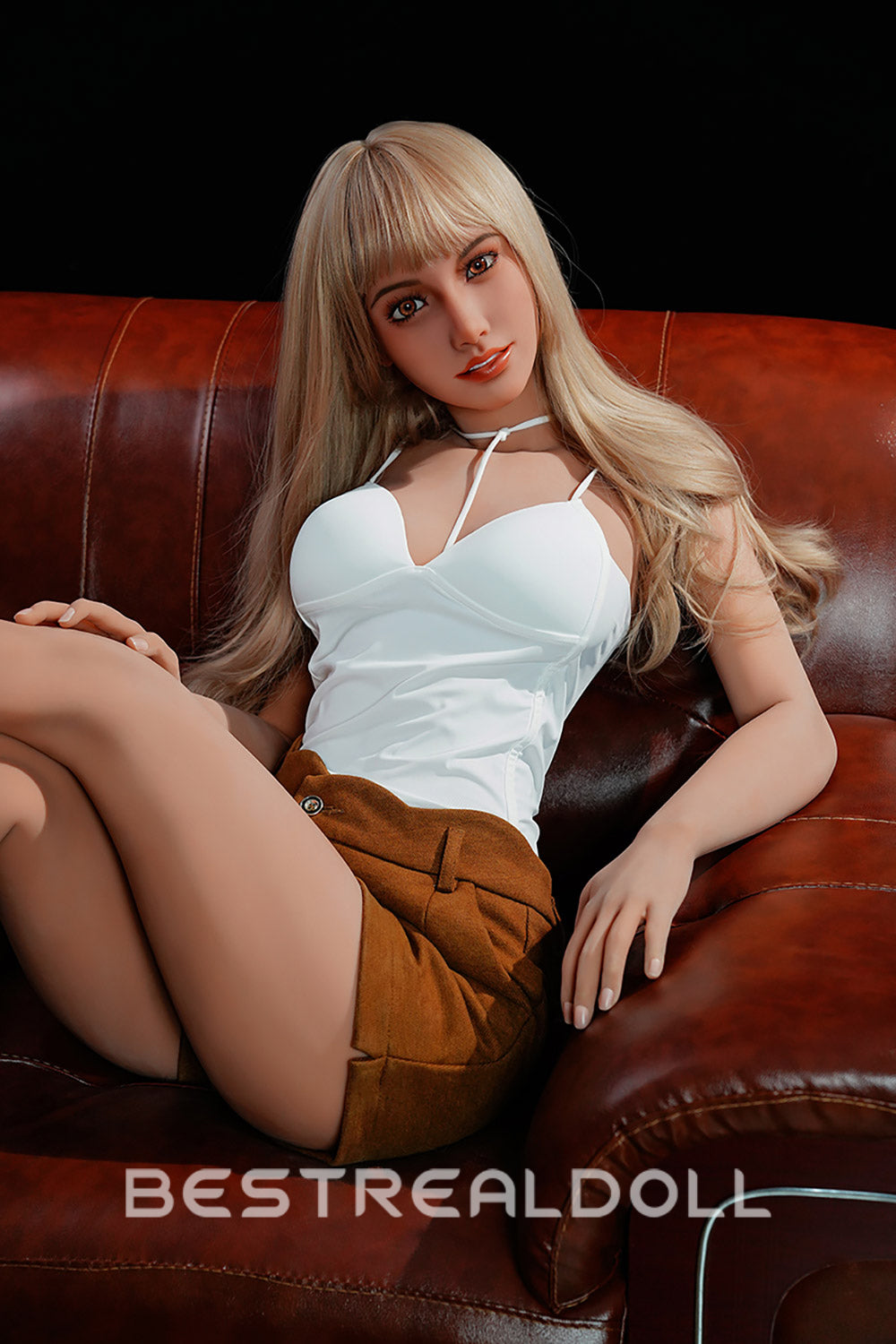 US Stock - 163cm Edwige Beautiful Girl TPE Sex Doll E #DC08 Small Boob Love Doll