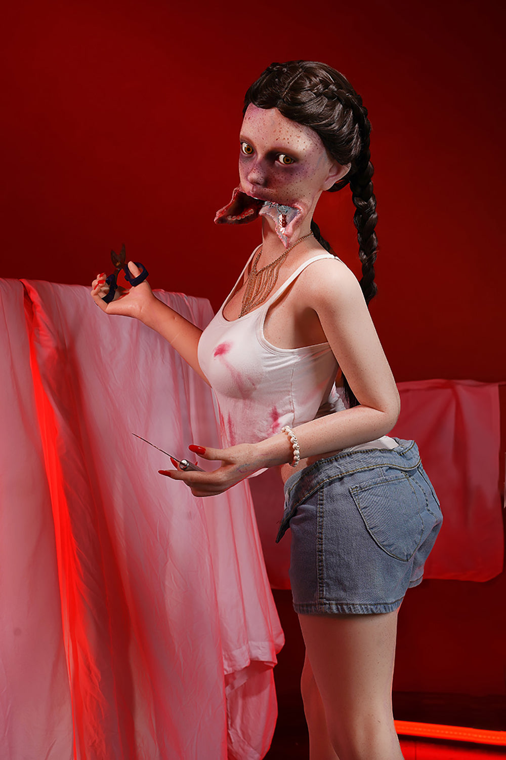 Shop Medium Breasts Full Silicone Halloween Sex Doll at BestRealDoll Shop Medium Breasts Full Silicone Halloween Sex Doll at BestRealDoll