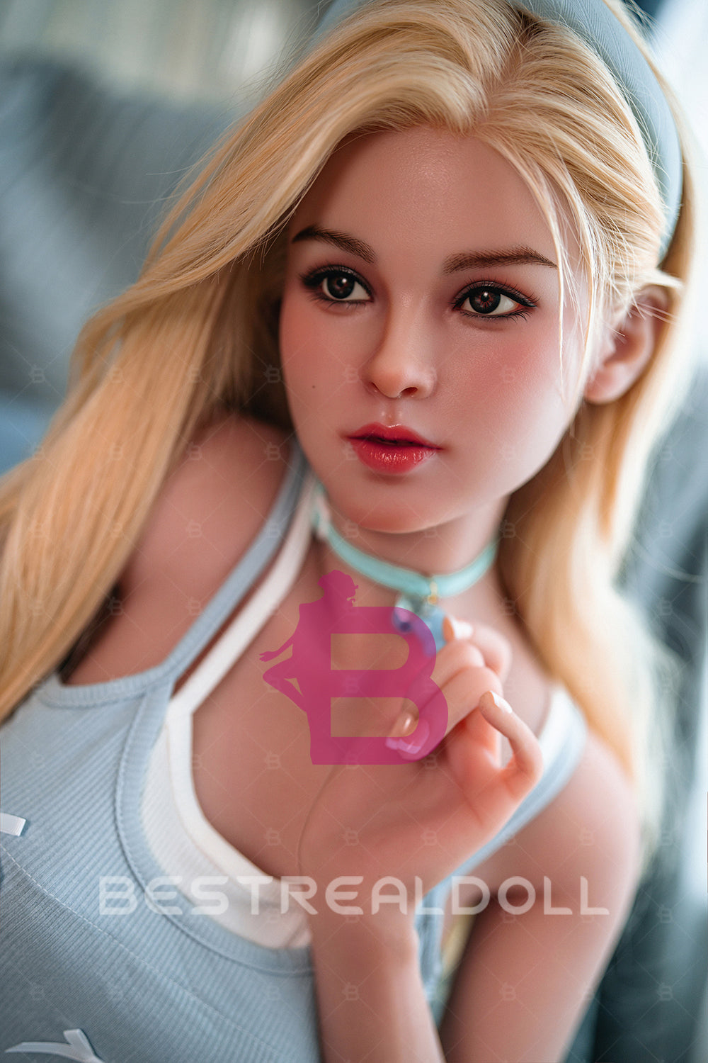 US Stock - Sylvestra 150cm M15 Silicone ROS Head Sex Doll Movable Jaw TPE Body Adult Oral Sex Love Doll