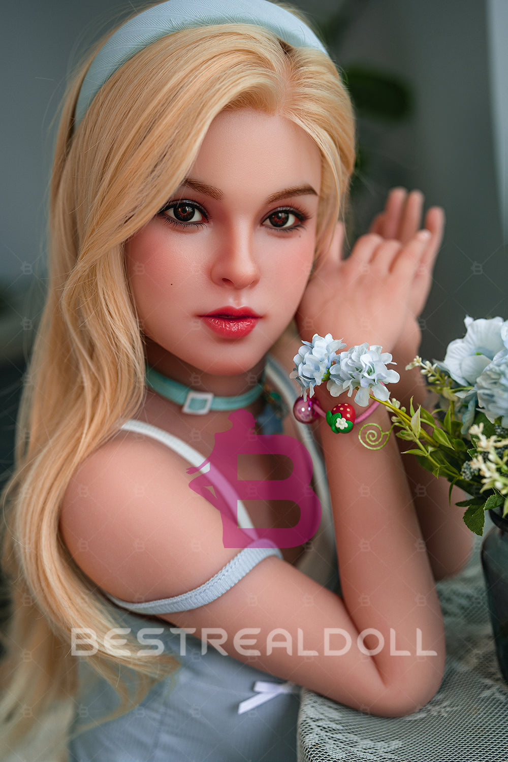 US Stock - Sylvestra 150cm M15 Silicone ROS Head Sex Doll Movable Jaw TPE Body Adult Oral Sex Love Doll