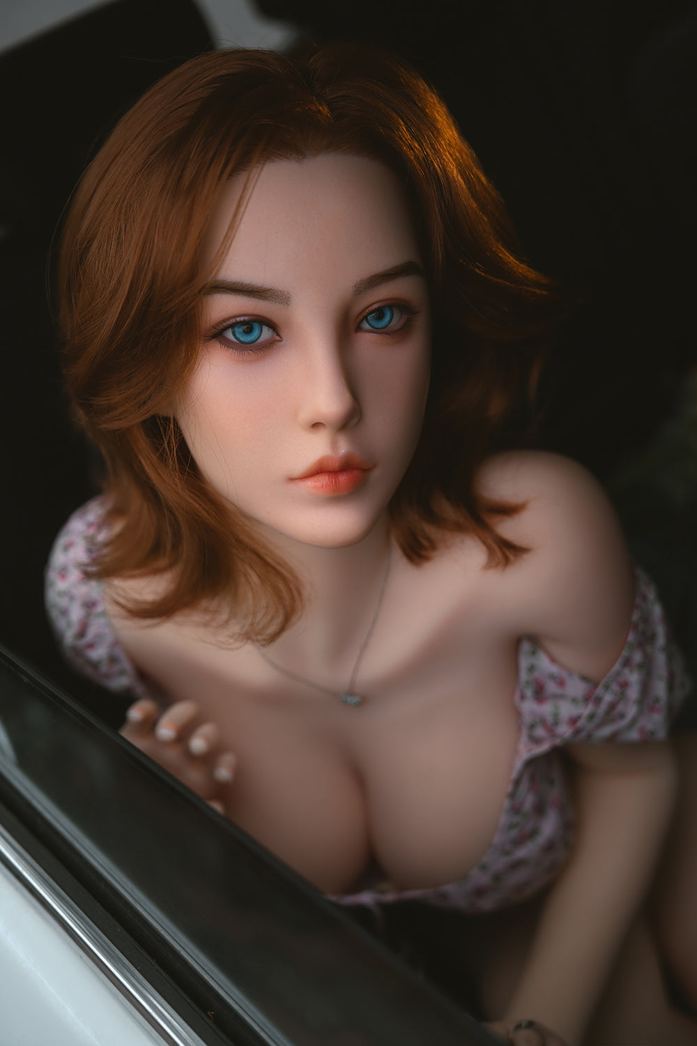 US Stock - YAMIEE Aeris 152cm K62 Hard Silicone Head TPE Body Sex Doll Natural Skin Adult Love Doll (Free 2ND Head)