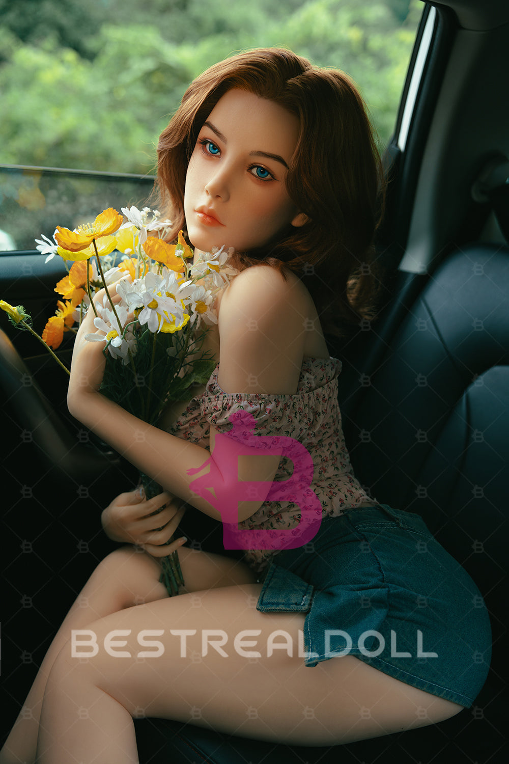 US Stock - YAMIEE Aeris 152cm K62 Hard Silicone Head TPE Body Sex Doll Natural Skin Adult Love Doll (Free 2ND Head)