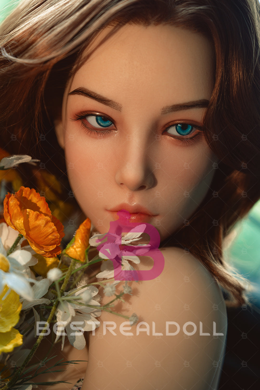 US Stock - YAMIEE Aeris 152cm K62 Hard Silicone Head TPE Body Sex Doll Natural Skin Adult Love Doll (Free 2ND Head)