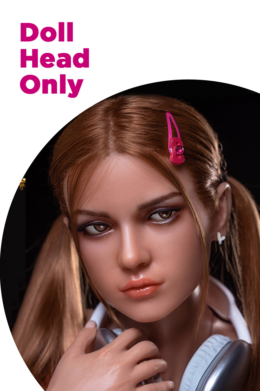 Wrenlee M6 Silicone Sex Doll Head Blowjob Love Doll Head Only