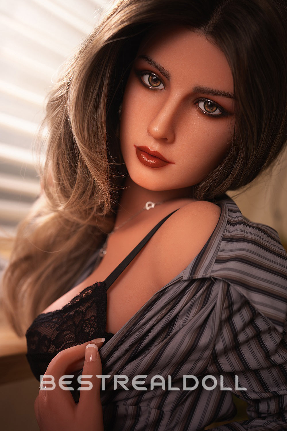 US Stock - Natasha 166cm S7 Silicone Head Sex Doll Realistic Adult Love Doll TPE Body