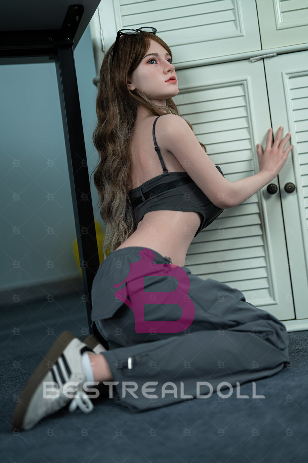 US Stock - Alinael Plus 170cm M12 TPE or Silicone Body Sex Doll Soft Silicone ROS Head Oral Sex Love Doll