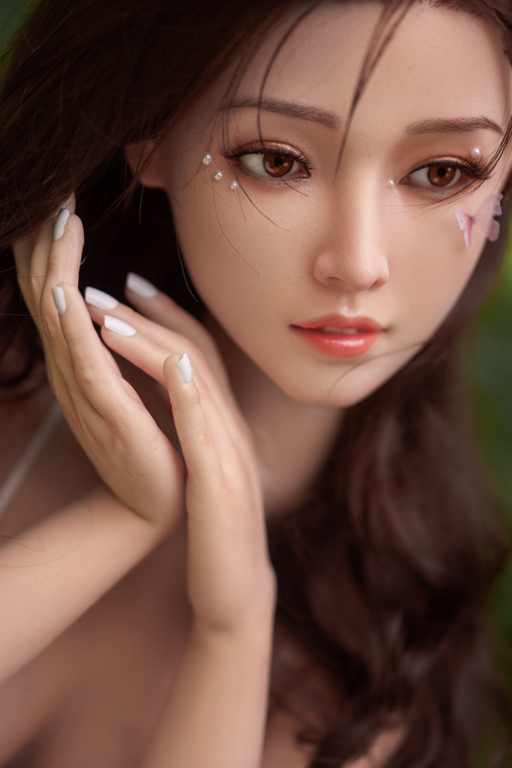 164cm Neriah #225 Full Silicone Sex Doll Realistic Medium Boobs Asian Adult Love Doll Fair Skin