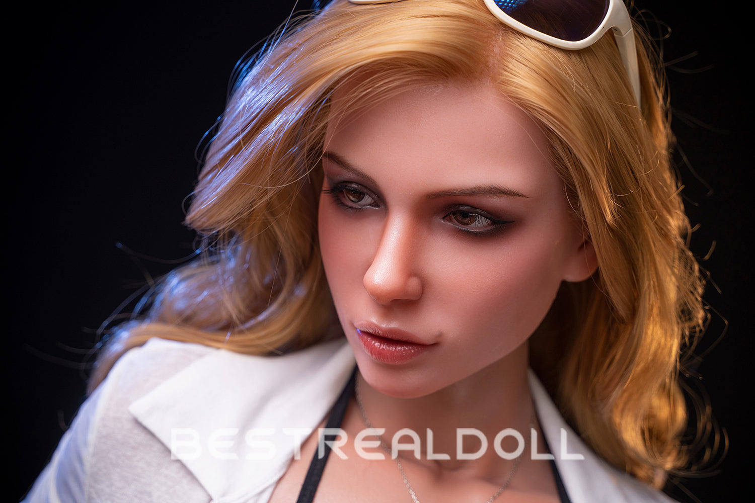 US Stock - RIDMII Liza Unique Design 166cm #404 Realistic Blowjob Small Boobs Sex Doll Silicone Head TPE Body Oral Sex Adult Love Doll