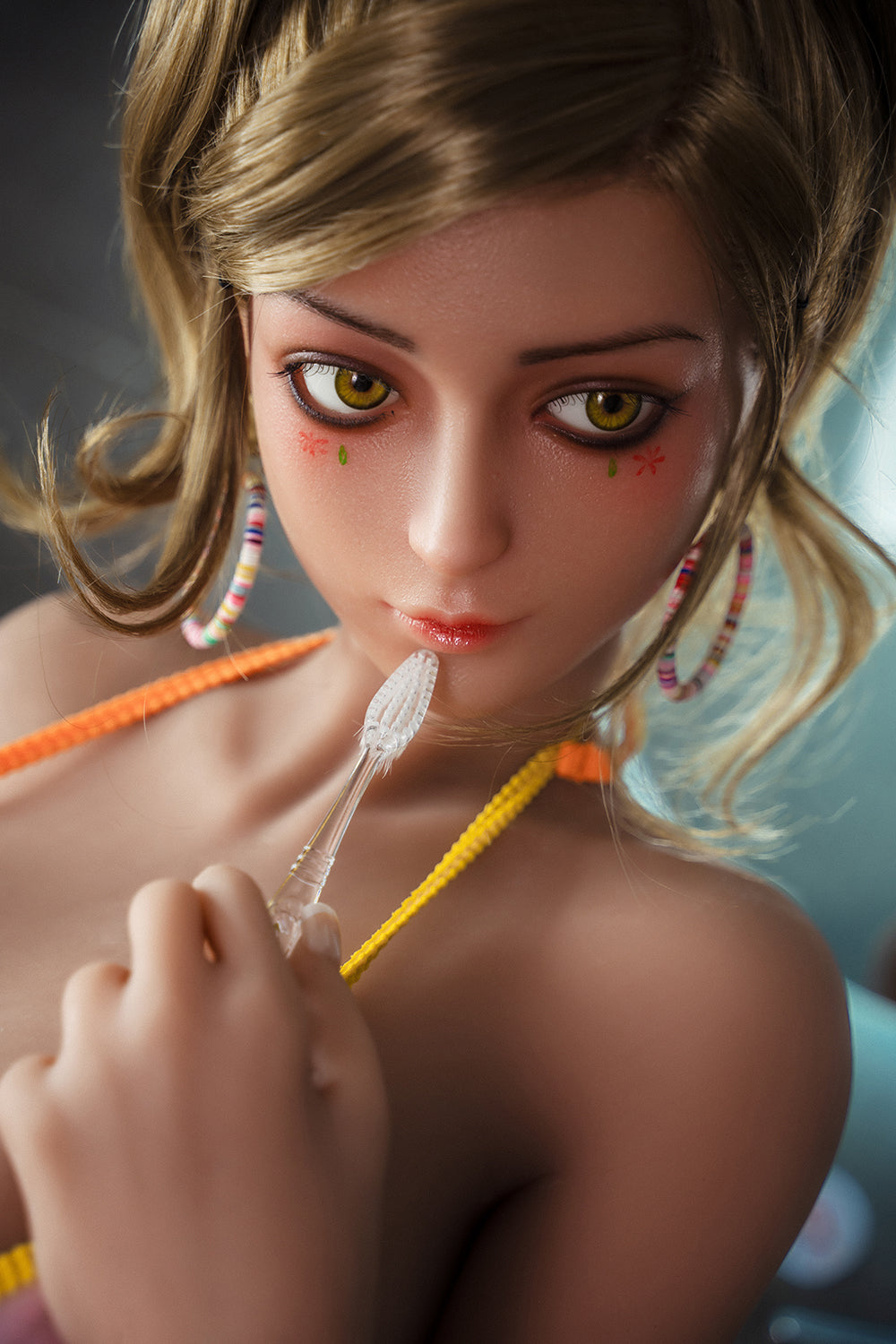157cm Luniel S21 Silicone Head TPE Body Realistic Sex Doll Huge Boobs Adult Love Doll