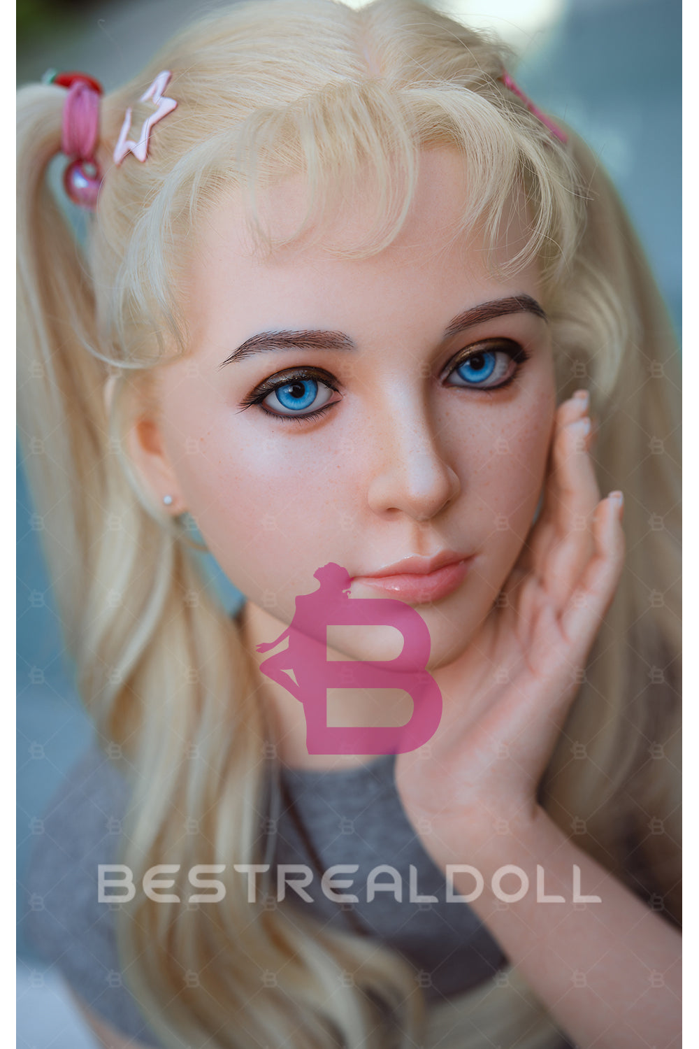 US Stock - Kaia Plus 150cm S22 Full Silicone Sex Doll Natural Skin Flat Boobs Silicone Adult Love Doll