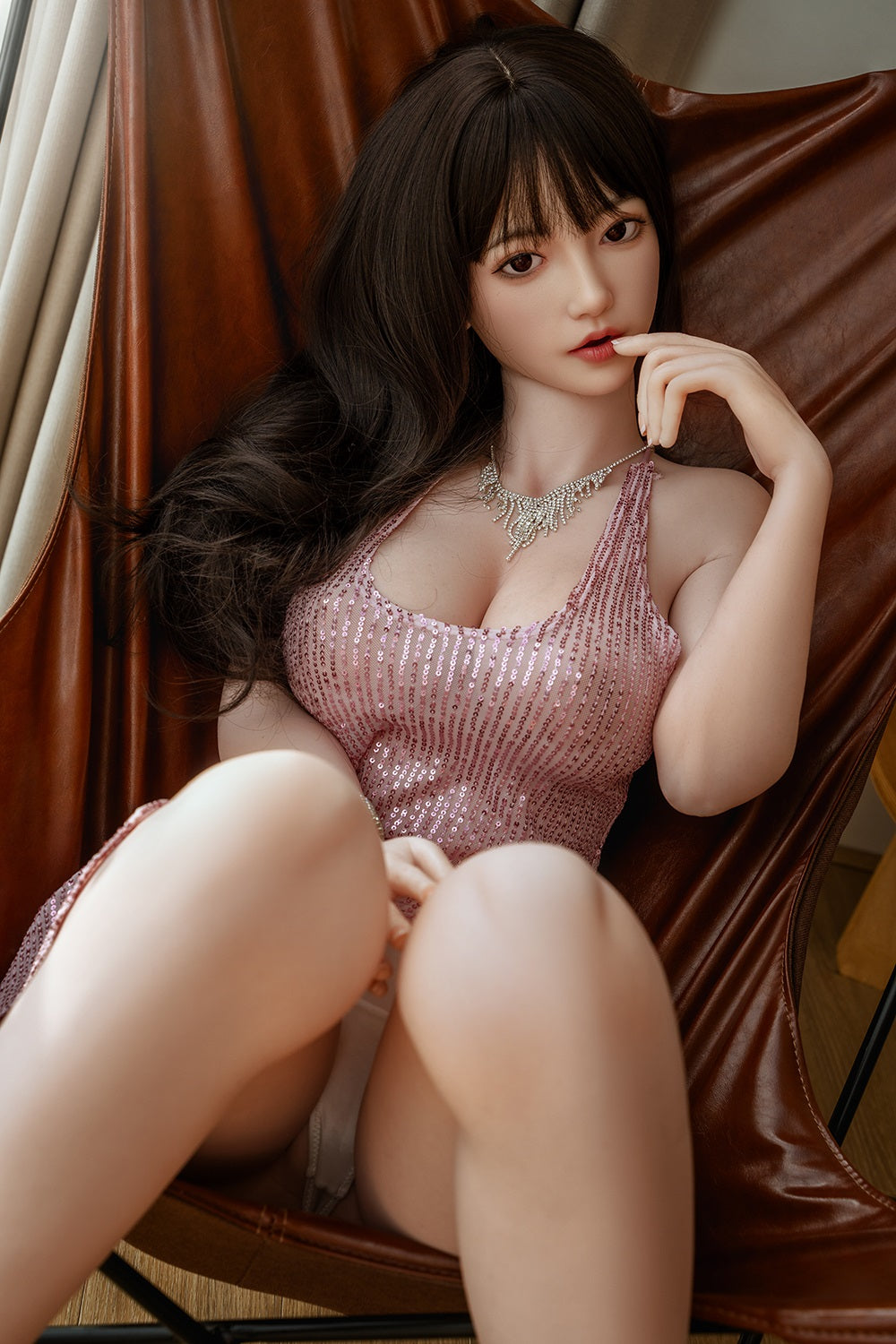 Zenobia 161cm #599 Full Silicone Blowjob Sex Doll Big Breasts Natural Skin Oral Sex Adult Love Doll