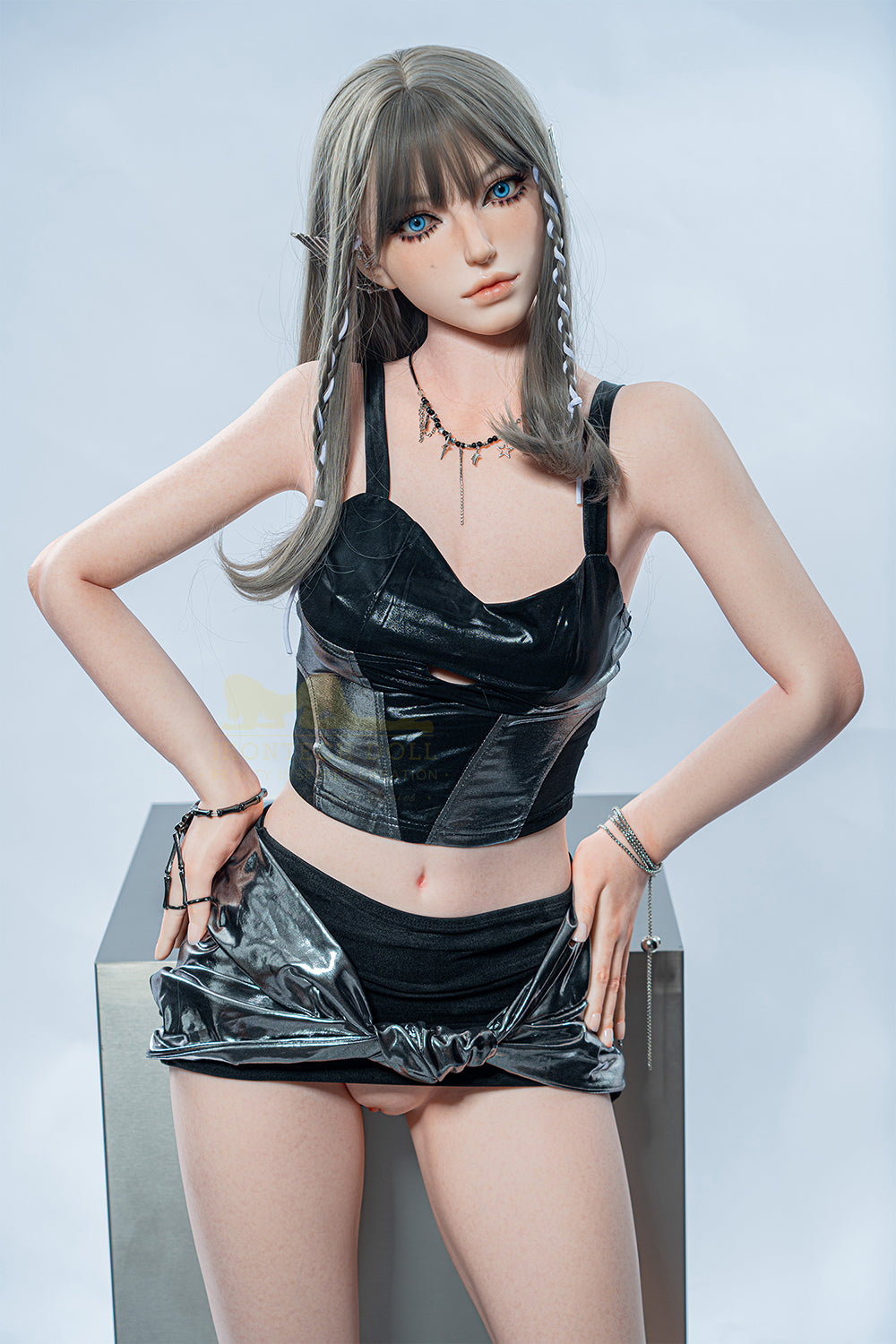 Irontechdoll Alexis 163cm S41 Full Silicone Sex Doll Small Boobs Natural Skin Adult Love Doll
