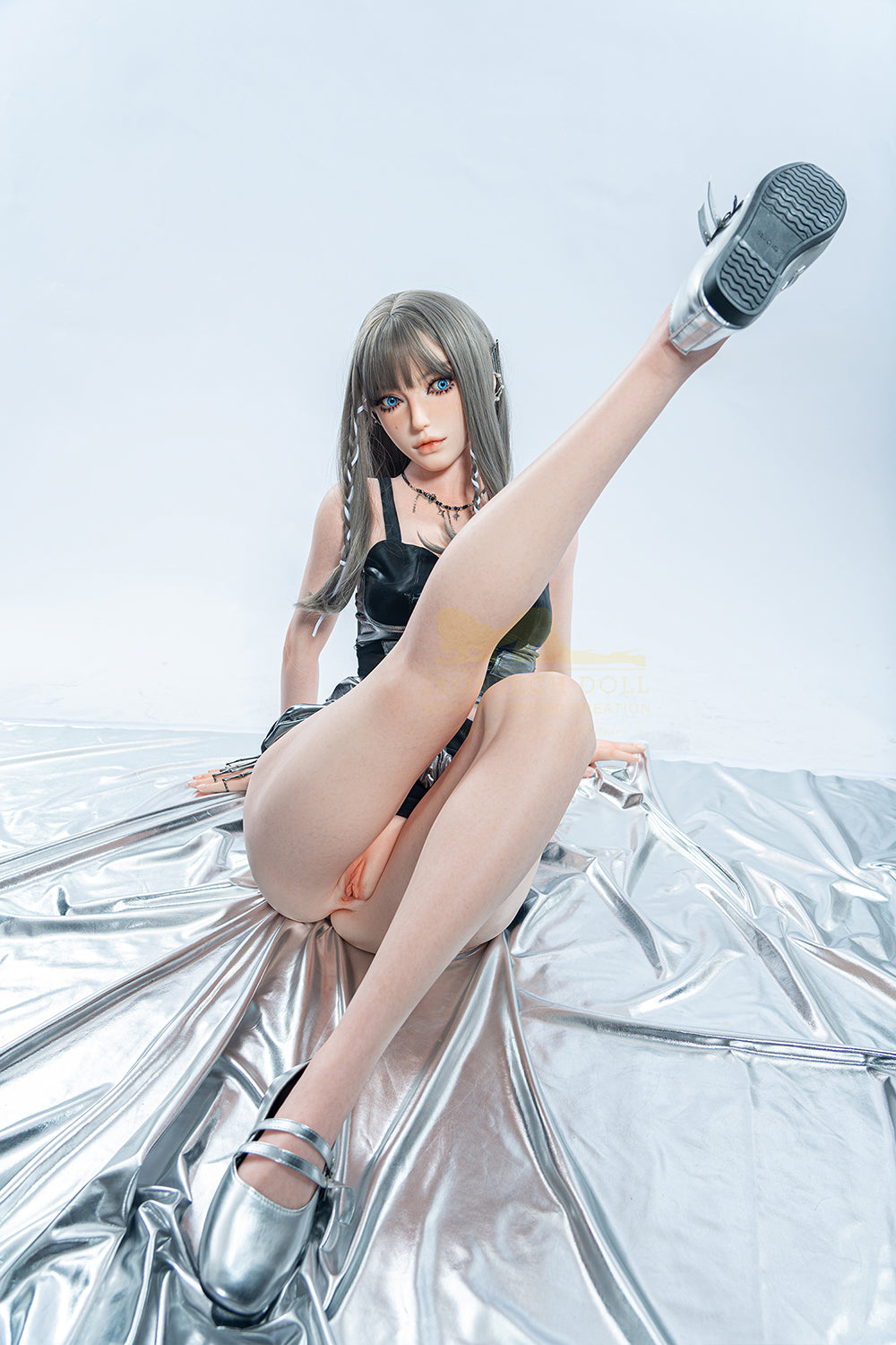 Irontechdoll Alexis 163cm S41 Full Silicone Sex Doll Small Boobs Natural Skin Adult Love Doll