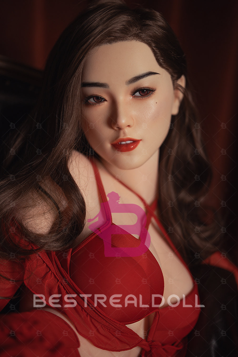 US Stock - RIDMII Louisa 166cm K51 Unique Design Hard Silicone Head Sex Doll TPE Body Adult Love Doll (Free 2ND Head)