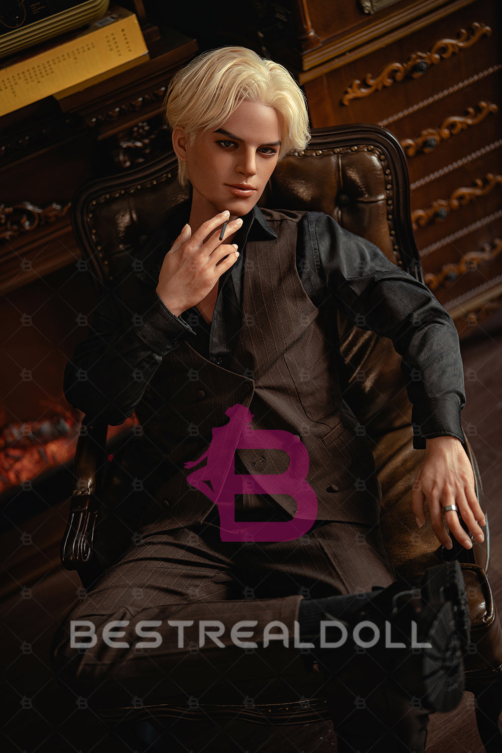 Jason 168cm Full Silicone Male Sex Doll 18cm Dildo with Automatic Function Adult Male Love Doll