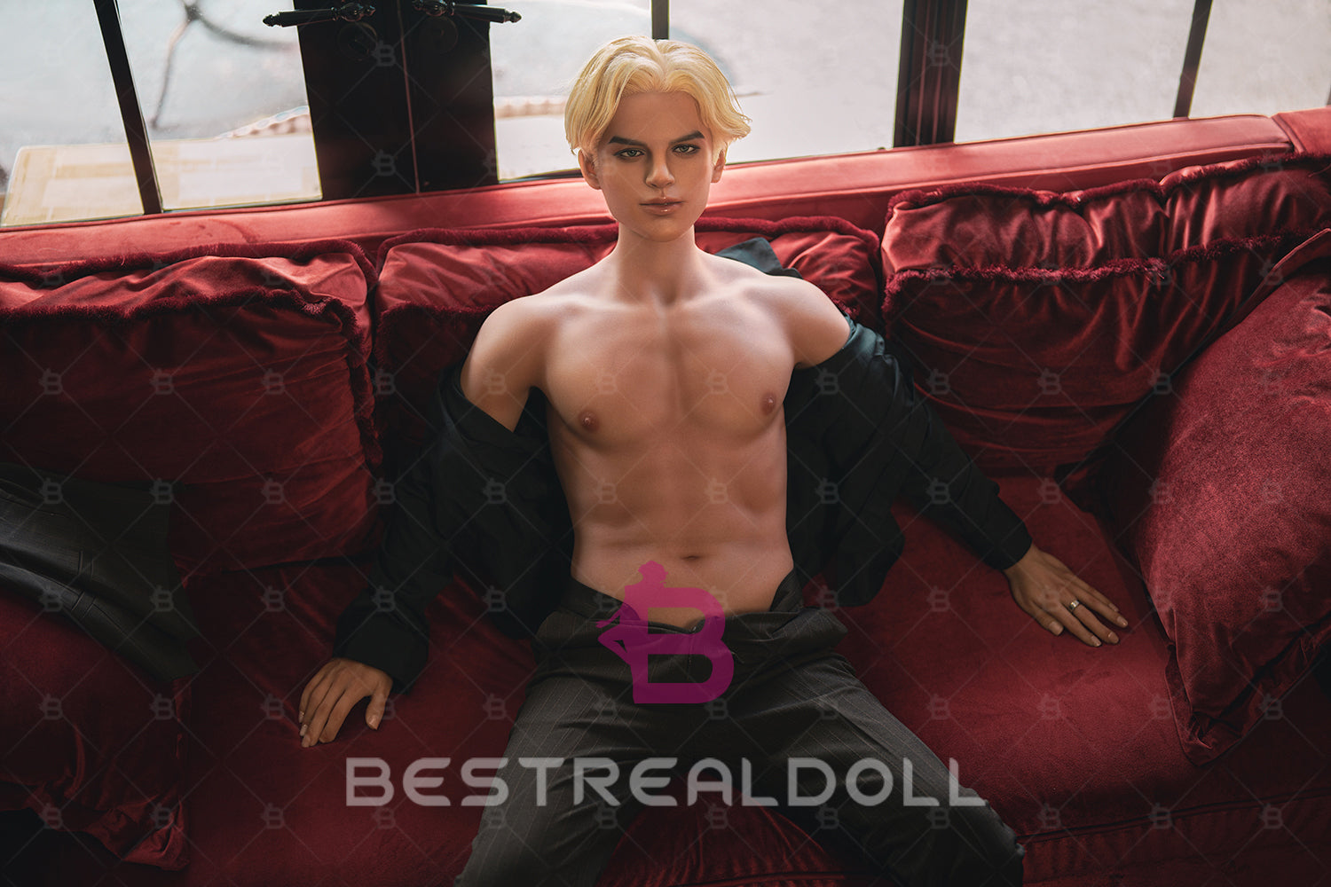Jason 168cm Full Silicone Male Sex Doll 18cm Dildo with Automatic Function Adult Male Love Doll