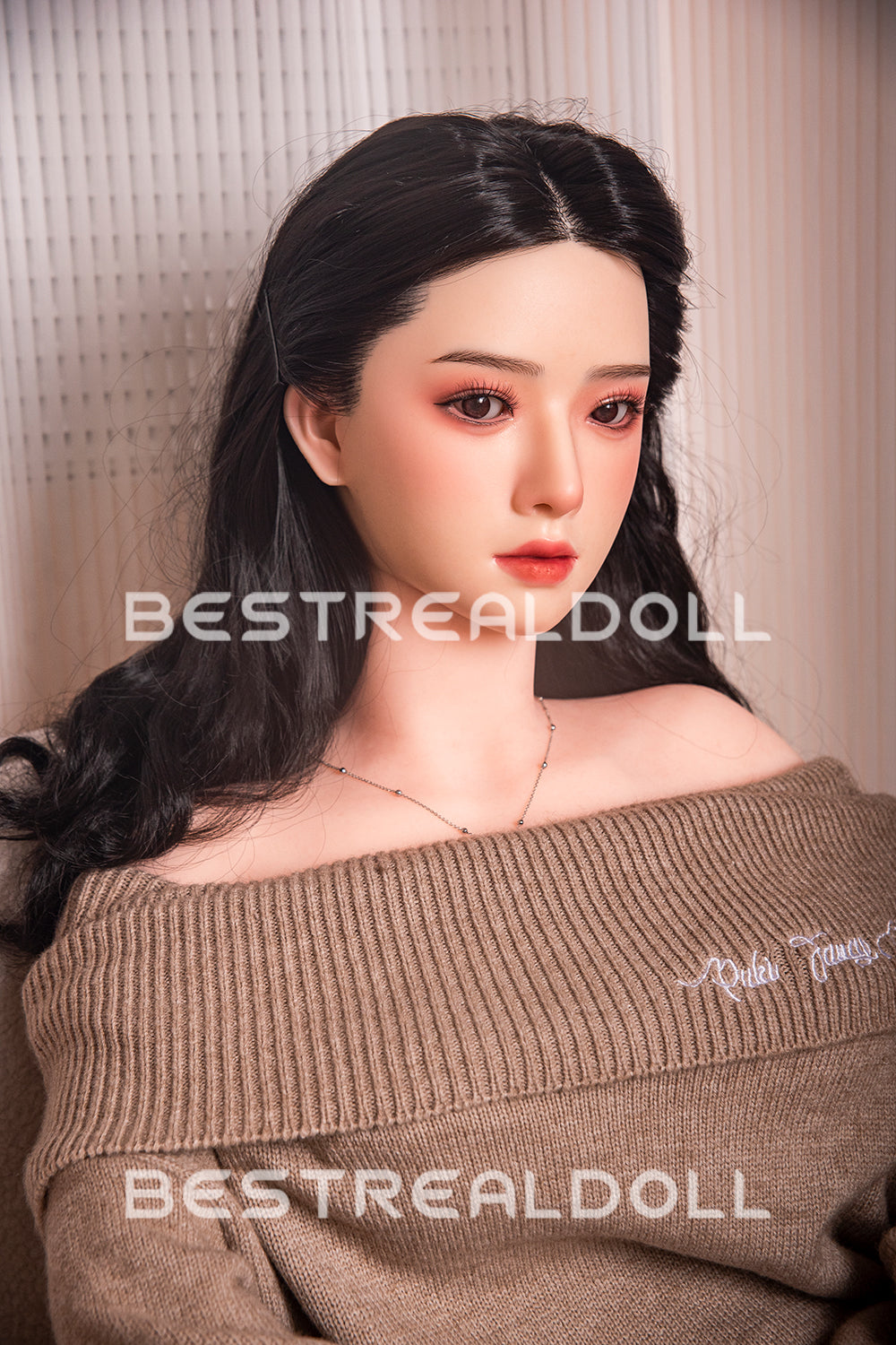 RIDMII 163cm Unique Design Muncey Asian Medium Boobs App-Controleld Sex Doll Silicone Head TPE Body Love Doll