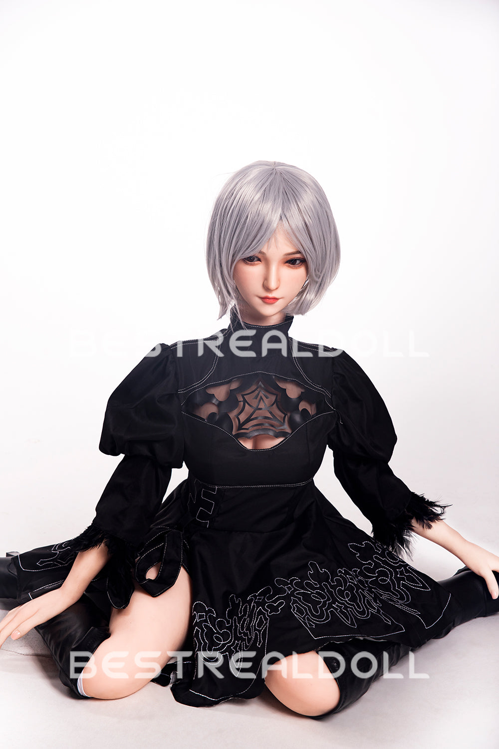 RIDMII 163cm Unique Design Momo Plus Cosplay App-Controlled Sex Doll Silicone Head TPE Body Love Doll