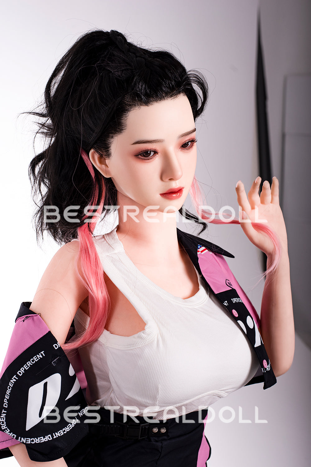RIDMII 163cm Unique Design Muncey Plus Silicone Head App-Controleld Sex Doll TPE Body Medium Boobs Love Doll