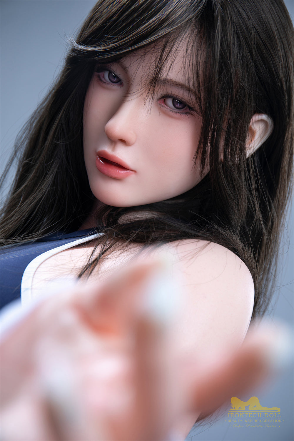 EU Stock - Irontechdoll Kayden Plus 164cm S1 Full Silicone Adult Love Doll Natural Skin Silicone Sex Doll