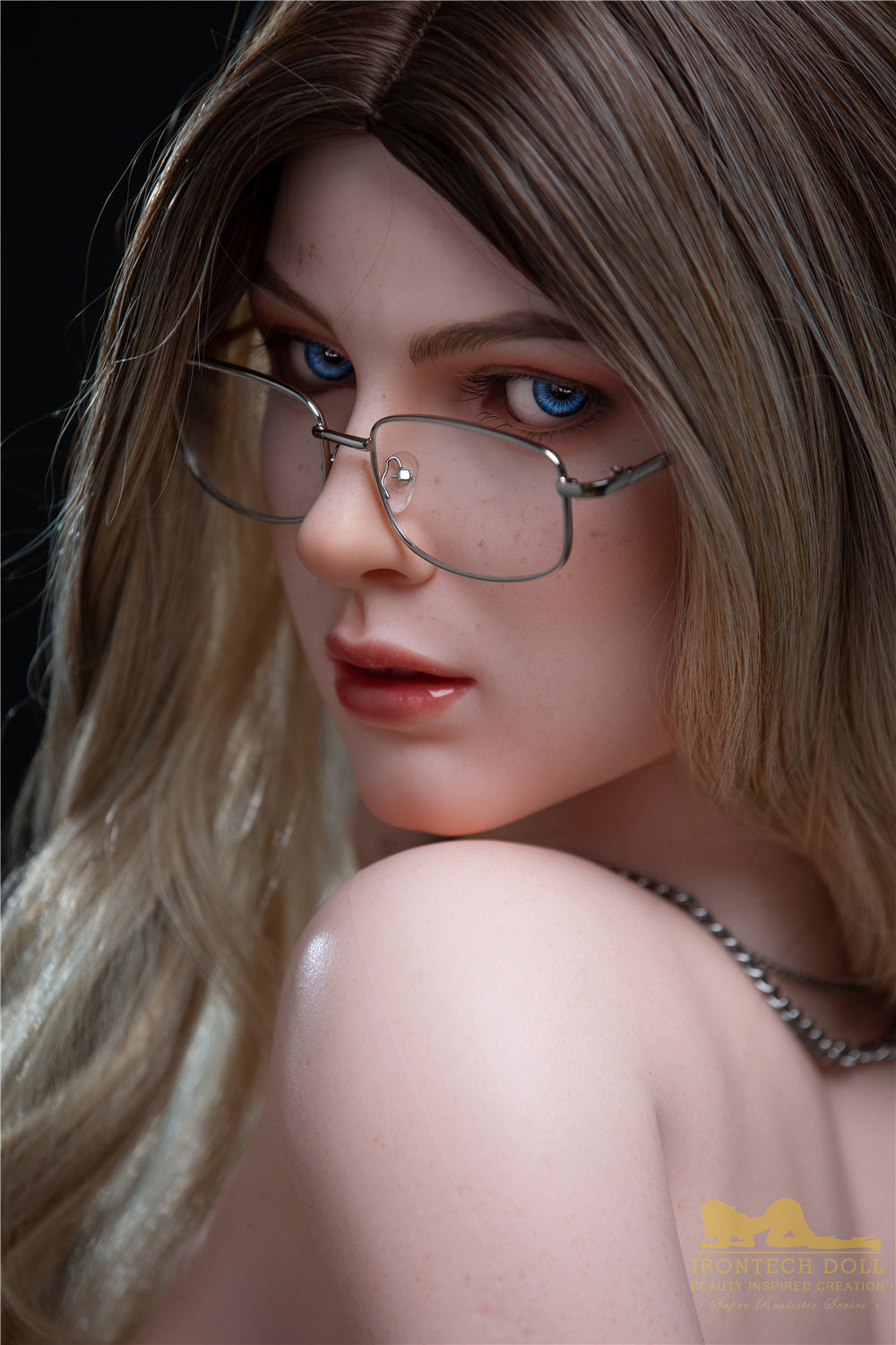 Irontechdoll Tess Plus 165cm S29 Full Silicone Sex Doll Big Breasts Natural Skin Silicone Adult Love Doll