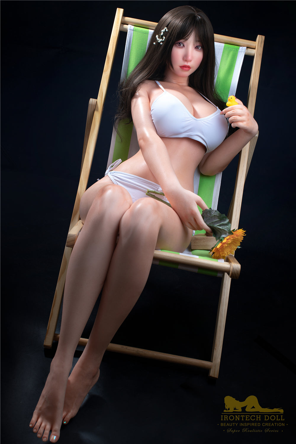 Irontechdoll Seraphina Plus 165cm S20 Full Silicone Sex Doll Natural Skin Big Boobs Silicone Adult Love Doll