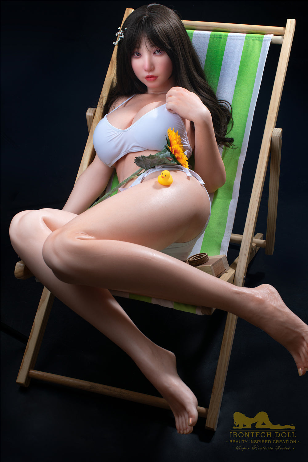 Irontechdoll Seraphina Plus 165cm S20 Full Silicone Sex Doll Natural Skin Big Boobs Silicone Adult Love Doll