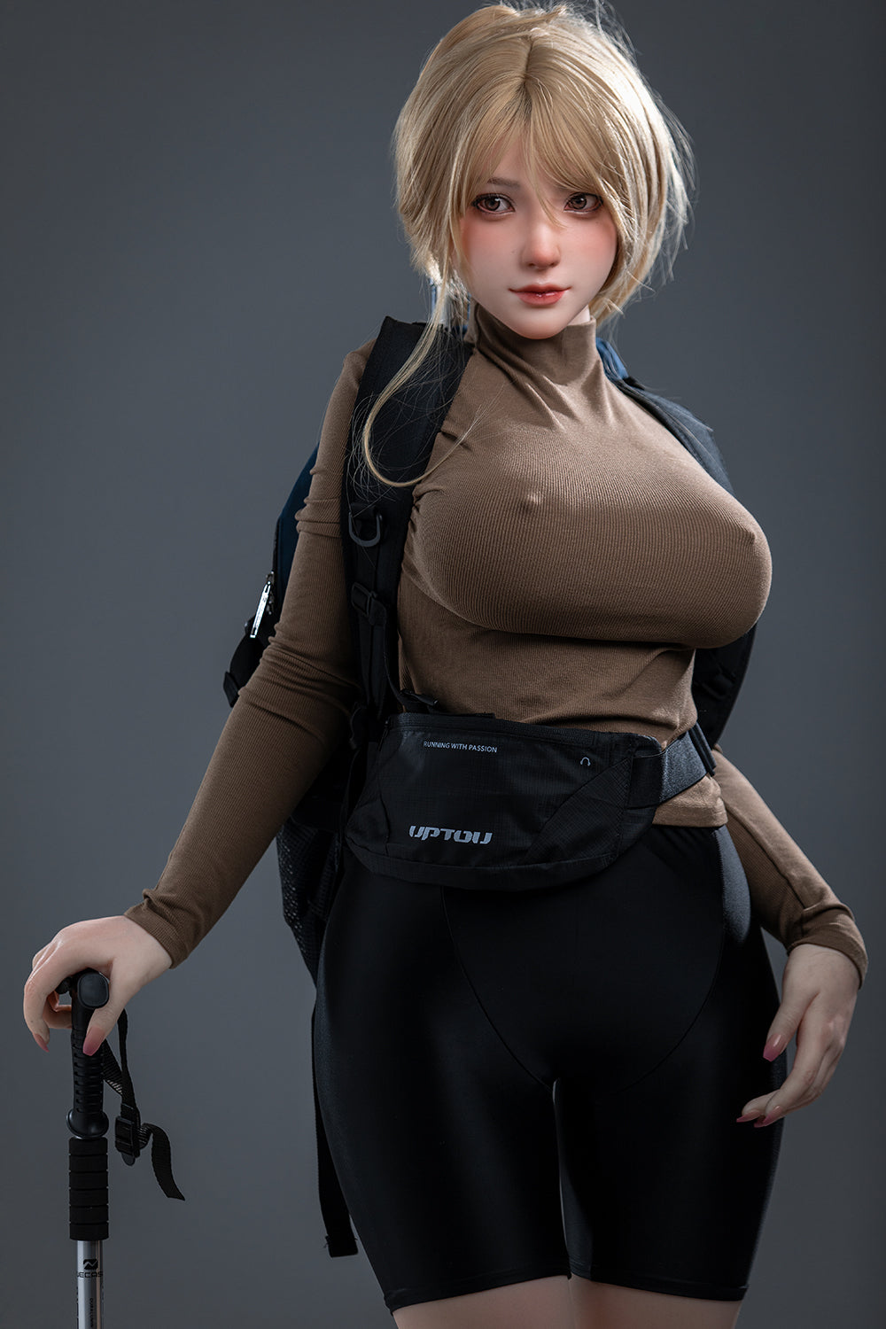 EU Stock - Irontechdoll Lennon Plus 165cm S32 Big Boobs Full Silicone Sex Doll Natural Skin Adult Sex Love Doll