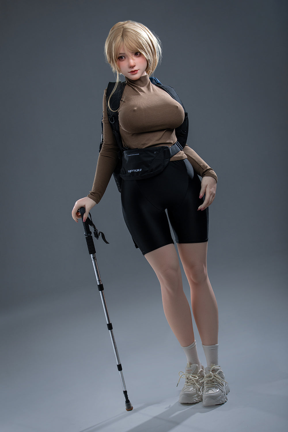 EU Stock - Irontechdoll Lennon Plus 165cm S32 Big Boobs Full Silicone Sex Doll Natural Skin Adult Sex Love Doll