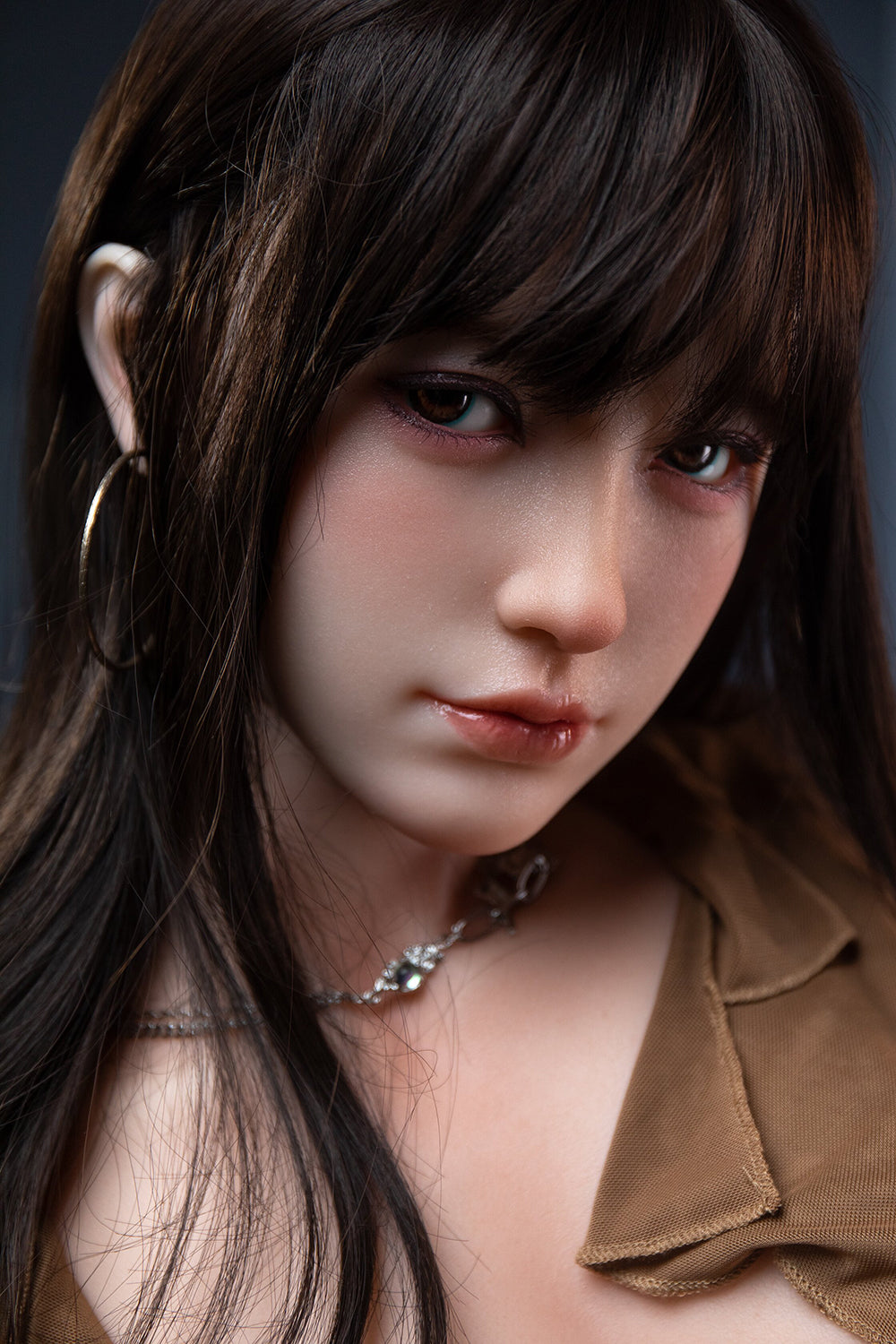 US Stock - Latoya 160cm Realistic Silicone Head Sex Doll Big Boobs TPE Body Adult Love Doll