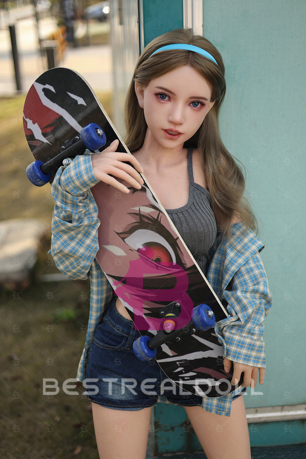 Tindra 150cm K170 Full Jelly Breasts Silicone ROS Sex Doll Movable Jaw Silicone Adult Love Doll