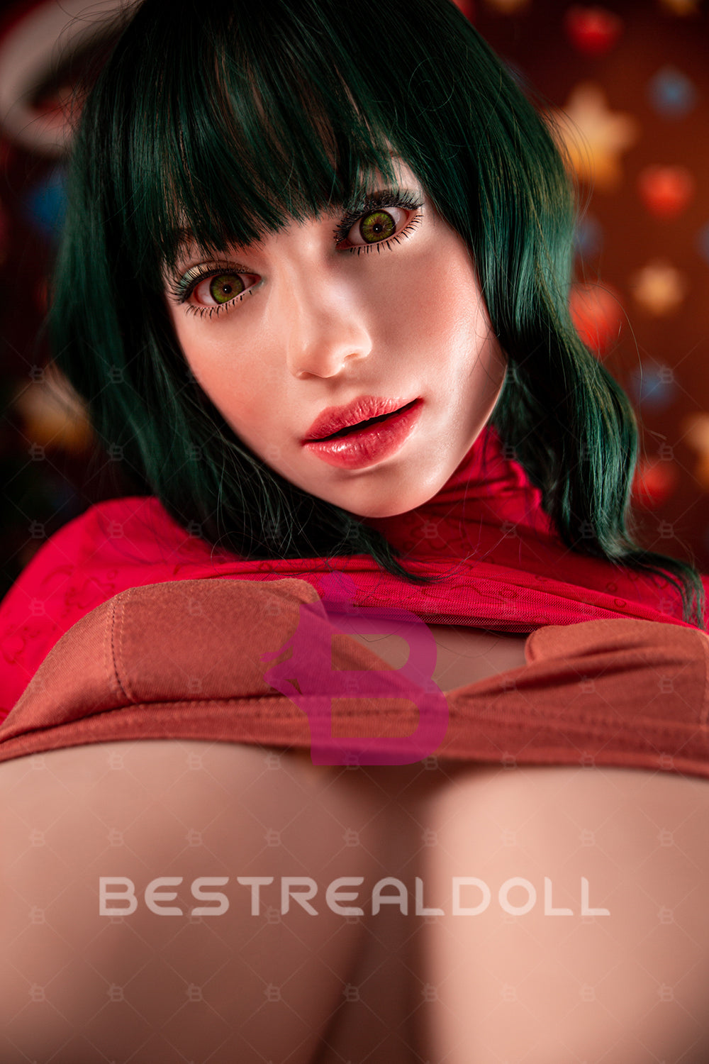 US Stock - Climax Ysolde H60 Silicone ROS Head Sex Doll Torso TPE Body BBW Oral Sex Torso Love Doll