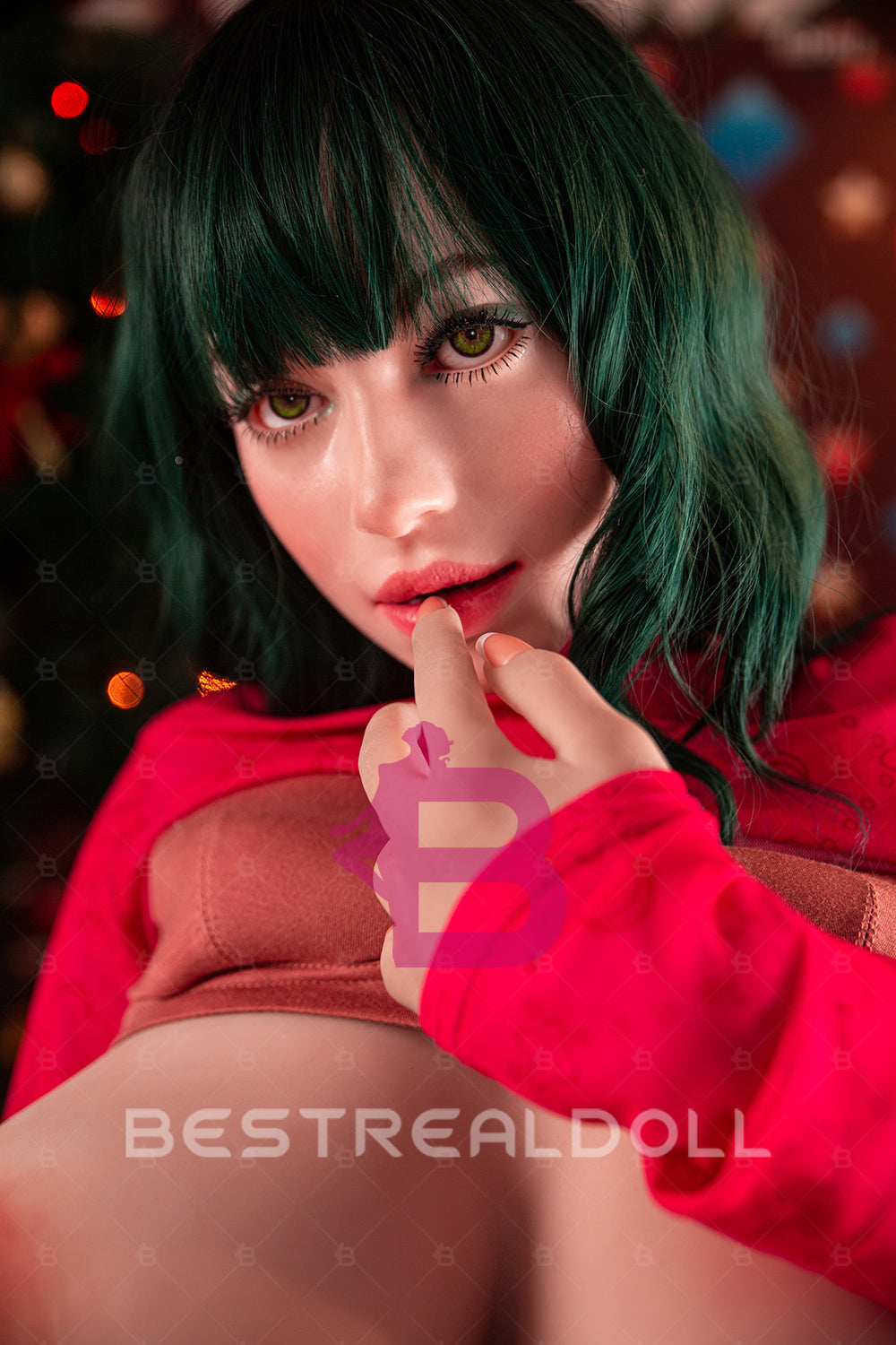 US Stock - Climax Ysolde H60 Silicone ROS Head Sex Doll Torso TPE Body BBW Oral Sex Torso Love Doll