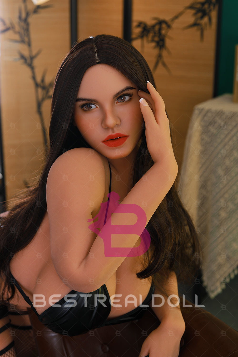RIDMII Abella Unique Design 166cm #864E Silicone ROS Head Sex Doll Movable Jaw TPE Body Oral Sex Adult Love Doll