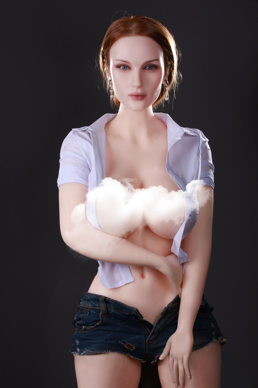 RIDMII Thea Unique Design Silicone Head TPE Body Real Life Full Size Mature Love Doll Customized For Men