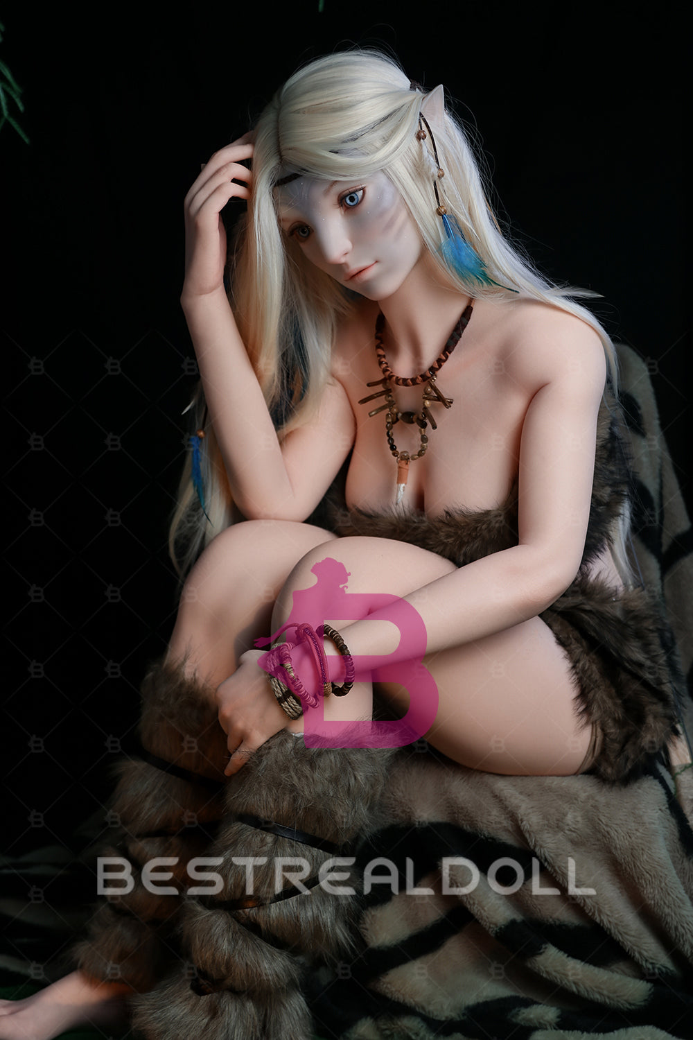 Eos 170cm M52 Solf Silicone ROS Head Sex Doll Full Silicone Fantasy Blonde Anime Adult Love Doll